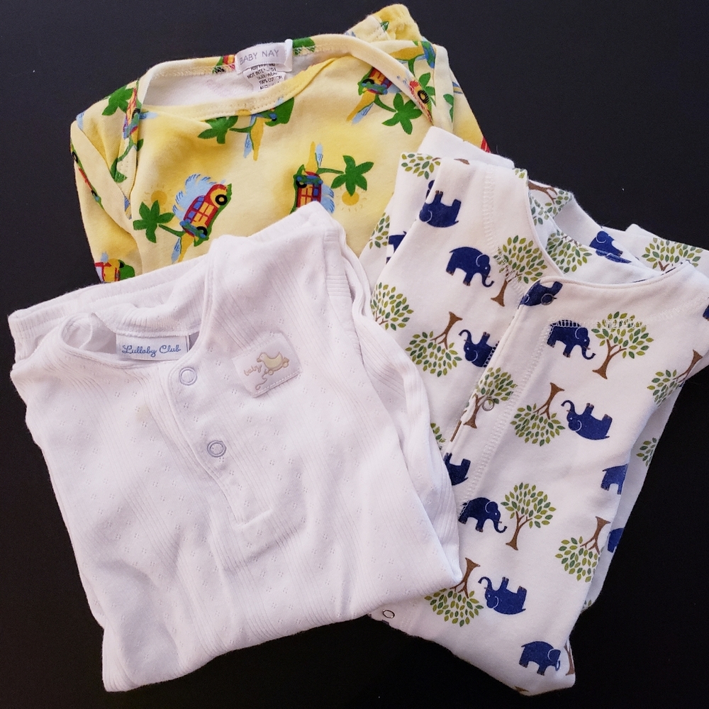Onsies Newborn Assorted Set of 3